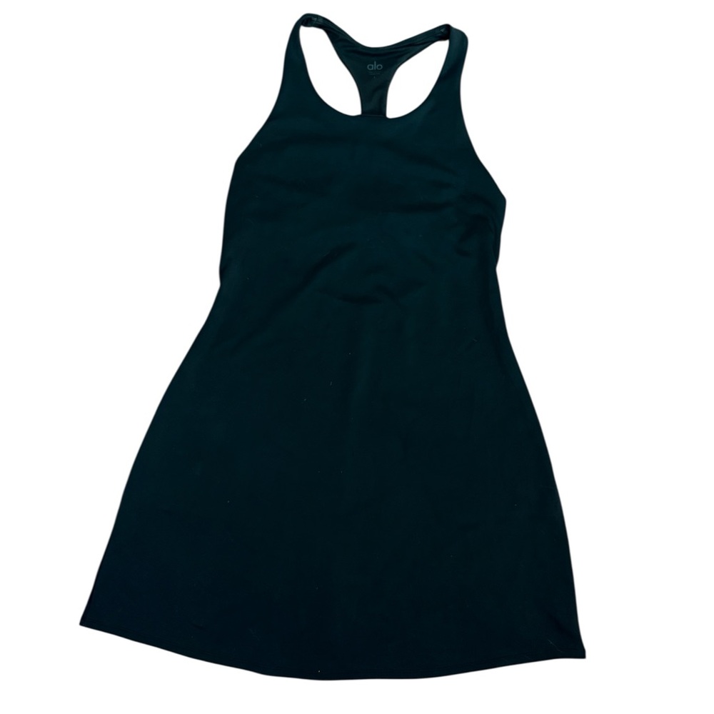 Alo Yoga All Airlift Fly Dress in Black Size L - Picture 6 of 11